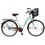 Damen-Citybike - Pistage - 28-Zoll-Rder | 20-Zoll-Stahlrahmen + Schlosskette