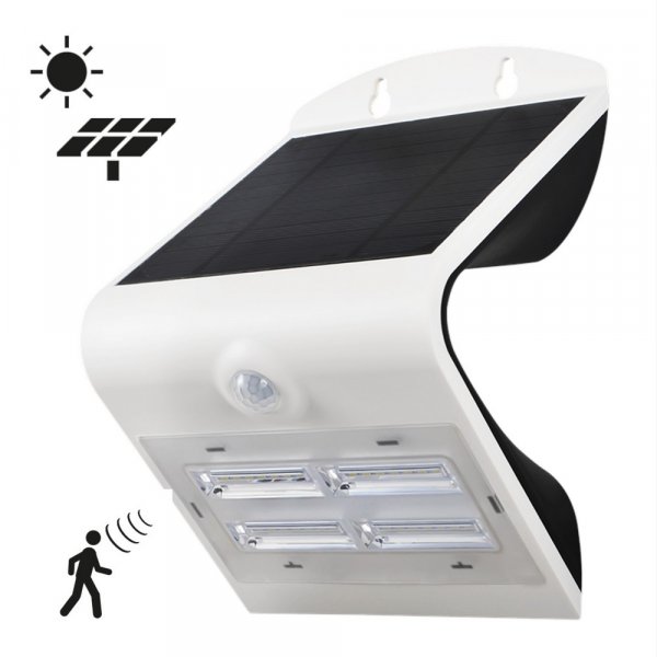 Solcellsdriven strålkastare med sensor Solcellsdriven strålkastare med sensor