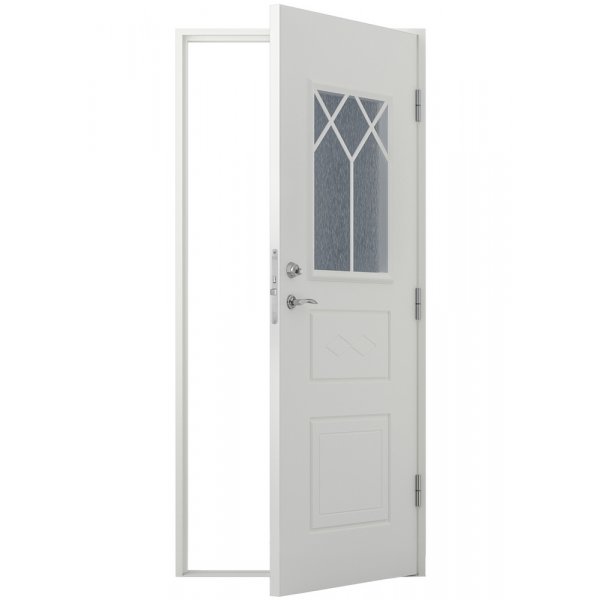 Ytterdrr Mary - med glas