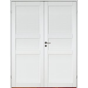 Parinnerdörr Kungsholmen - 3-spegel - Massiv + Handtagskit - Blankt - Parinnerdörrar, Innerdörrar, Dörrar & portar