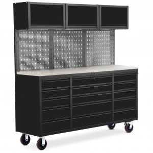 Komplett garageinredning på hjul Komplett garageinredning på hjul