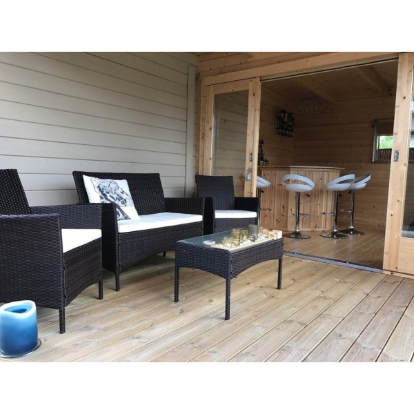 Attefallshus Arne B - 19,2 m² Attefallshus Arne B - 19,2 m²