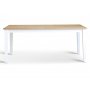 Dal�n Matbord vit / ek 180x90 cm