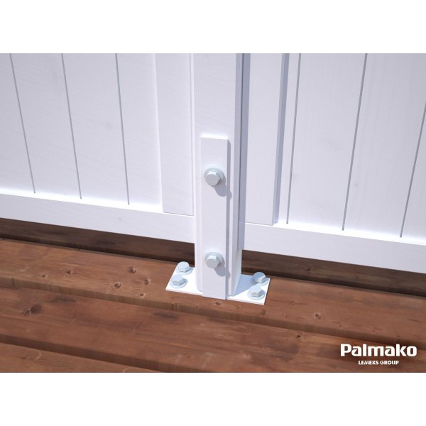 V�ggsk�rmar Nora serien - Vit