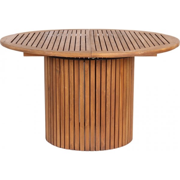 Saltö pyöreä jatkettava ruokapöytä tiikkipuuta Ø115 + 40 cm Saltö pyöreä jatkettava ruokapöytä tiikkipuuta Ø115 + 40 cm