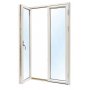 Parfnsterdrr - 3-glas - Aluminium - U-vrde: 1,1