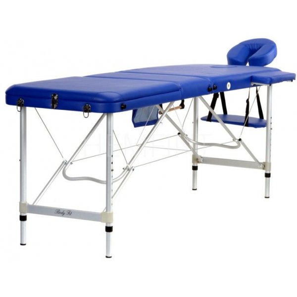 Massagebänk med metallben - 3 zoner - Enfärgad Massagebänk med metallben - 3 zoner - Enfärgad