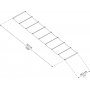 Canopia Stockholm solskydd fr altantak 3,4 x 8,1 - Vit
