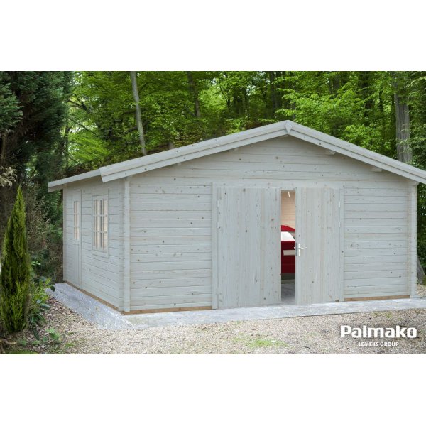 Garage Roger med slagport - 27,7 m² Garage Roger med slagport - 27,7 m²
