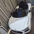 Kundbild Elbil barn Audi A300 vit 12V med fj�rrkontroll & LED-ljus: B�ttre �n f�r v�ntat. Batteriet...