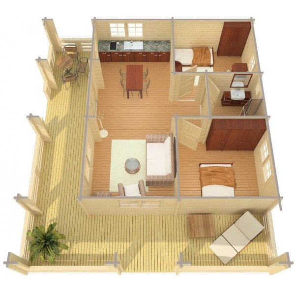 Fritidshus Oakham - 89 m² Fritidshus Oakham - 89 m²