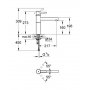 Grohe Diskldsblandare ettgrepp, DN 15 Essence 32105
