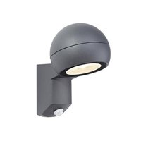 Tyringsbäcken Vägglampa med sensor - Mörkgrå Tyringsbäcken Vägglampa med sensor - Mörkgrå