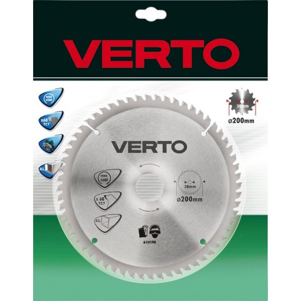 Cirkelsågklinga, 200 x 30mm, 60 tänder Cirkelsågklinga, 200 x 30mm, 60 tänder