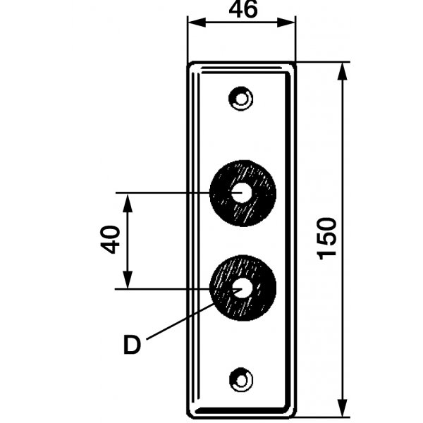 FM Mattsson Dubbel täckbricka FM Mattsson Dubbel täckbricka