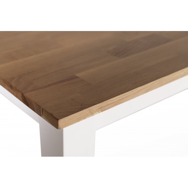 Dal�n Matbord vit / ek 180x90 cm