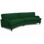 Soffa Howard Luxor M�rkgr�n - XL 275 cm