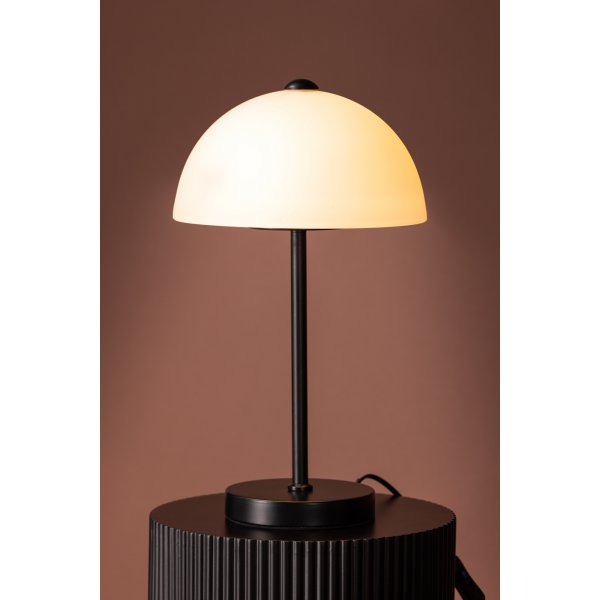 Ferrand bordslampa - Vit/svart