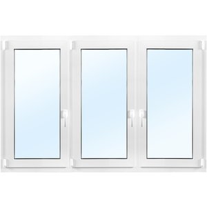 Läs mer om PVC-fönster | 2-glas | 3-luft | Inåtgående | U-värde 1,2 - Klarglas, 18x6 - PVC-fönster, Fönster