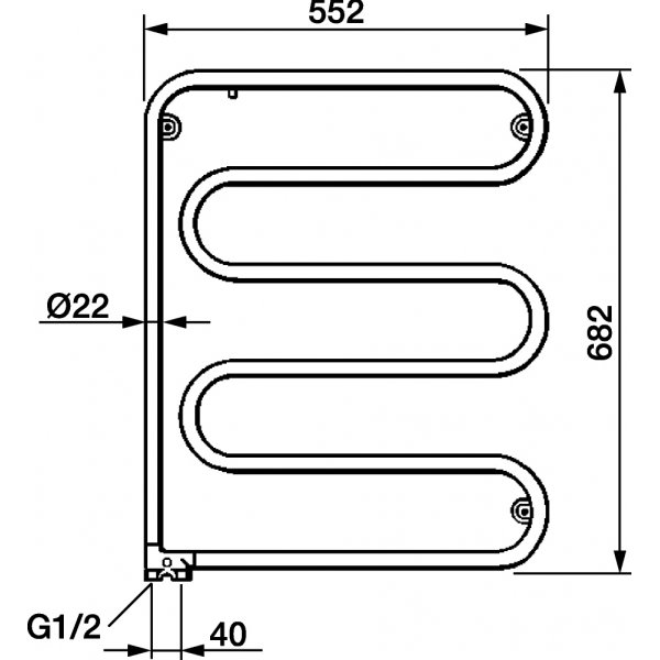 FM Mattsson Handdukstork - FM522780 FM Mattsson Handdukstork - FM522780
