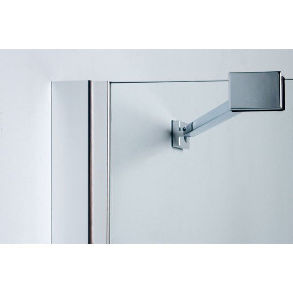 Duschdrr Free Line - 6mm glas (gavel + drr H 195 cm) 