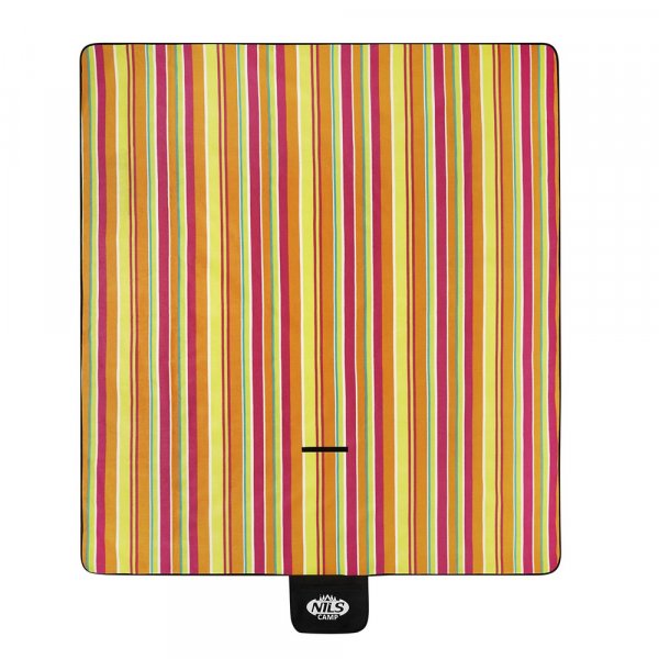 Campingdecke (lila & gelb) NC2220