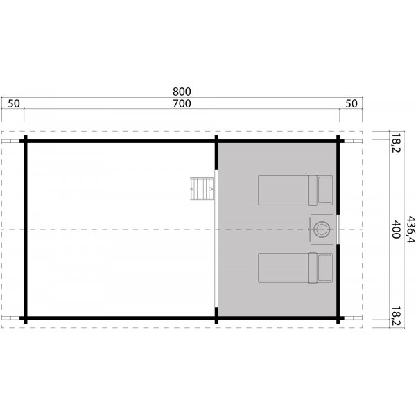 Fritidshus Marianne - 30,2 m² Fritidshus Marianne - 30,2 m²