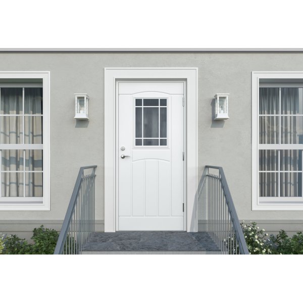 Ytterdörr Everlyn - med glas Ytterdörr Everlyn - med glas