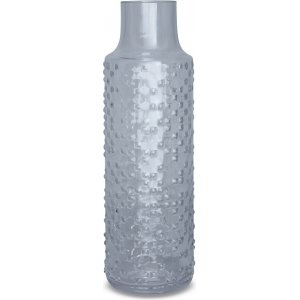Blomvas i glas 38 cm h�g