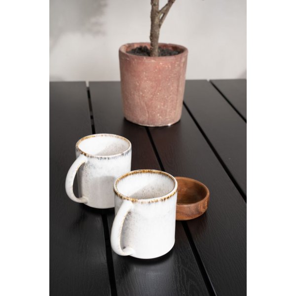 Dallaren Matgrupp (70x120) - Svart - 4 Stolar