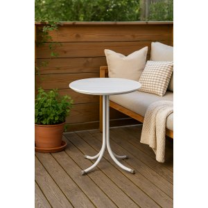 Holmsund bord rundt Ø70 cm - Hvid Holmsund bord rundt Ø70 cm - Hvid
