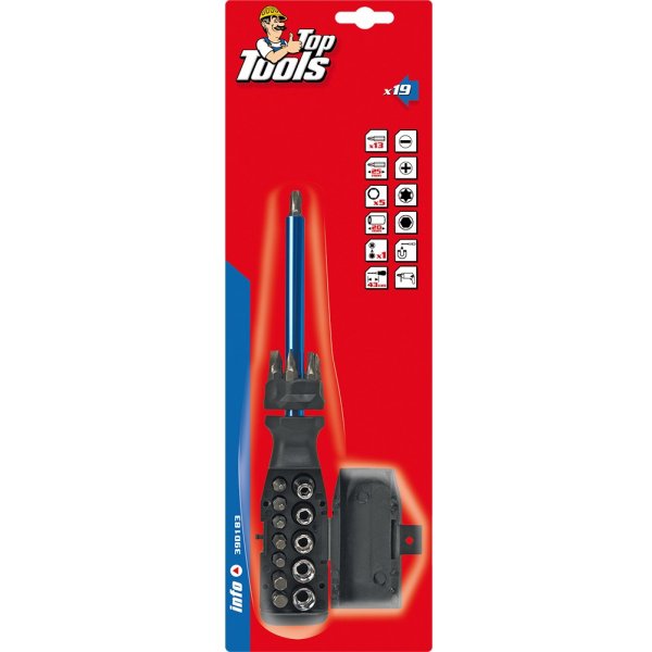 Skruvmejselsats - teleskop, 20 delar Skruvmejselsats - teleskop, 20 delar