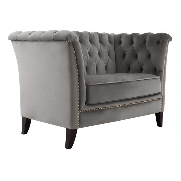 Fåtölj chesterfield grå - Henry Fåtölj chesterfield grå - Henry