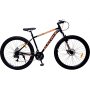 Mountainbike Mars 29\\\" - Svart/orange + Reflexsele