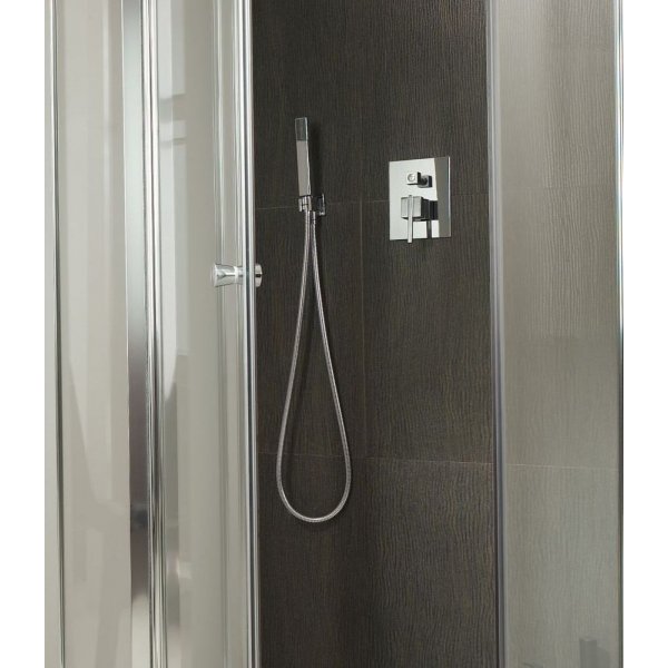 Cubic Infälld duschblandare med omkastare - Krom Cubic Infälld duschblandare med omkastare - Krom