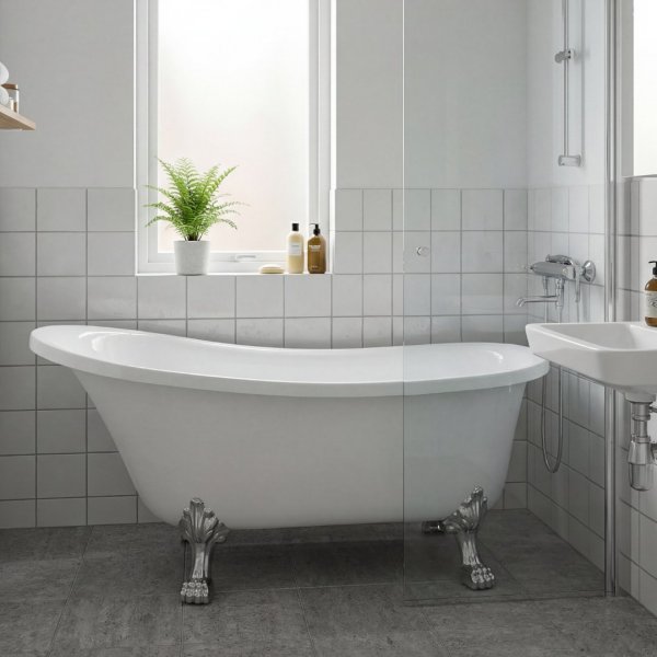 Tassbadkar Kapolei frist�ende 170 � 75 cm