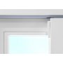 2-delt trfacade med skydedr - 3-glas