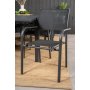 Holma Matgrupp (160x100) - Svart - 8 Stolar