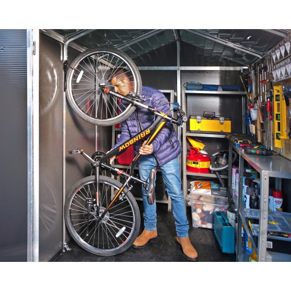 Canopia Rubicon Ultrahållbar Redskapsbod 2,8 m² - Mörkgrå Canopia Rubicon Ultrahållbar Redskapsbod 2,8 m² - Mörkgrå