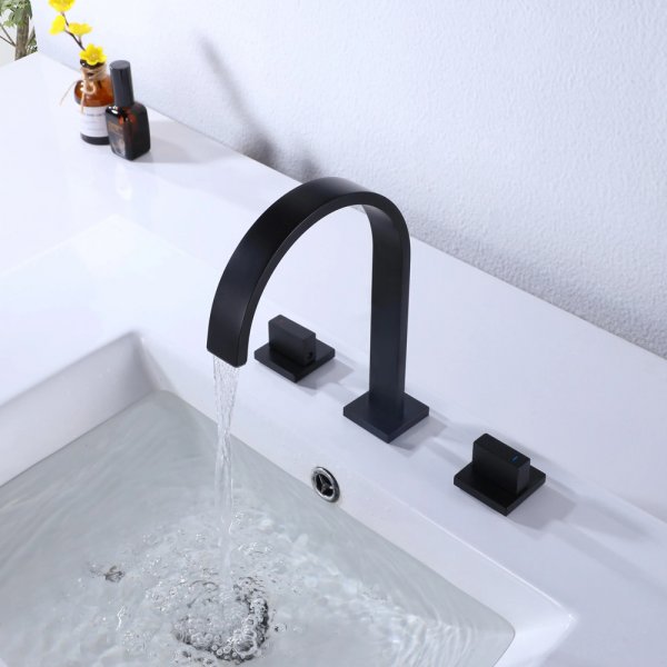 Badewannenarmatur Clover - Schwarz Badewannenarmatur Clover - Schwarz