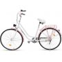 Damcykel Classic 26\\\" - Vit & rosa