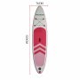 SUP Paddelbräda 320 cm Rosa Pink | Uppblåsbar Stand Up Paddle Board med tillbehör SUP Paddelbräda 320 cm Rosa Pink | Uppblåsbar Stand Up Paddle Board med tillbehör