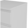 Nova Byr� vit med 5 l�dor 40 cm bred och 106,5 cm h�g