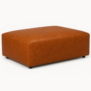 Madison fotpall i l�der - Cognac
