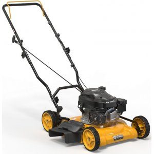 bensindriven gräsklippare 50cm 196cc werkraft - bensinmotor