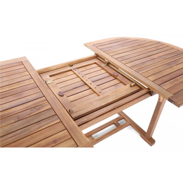 Matgrupp Acacia oval 150-200 cm, inkl. 6 stolar Matgrupp Acacia oval 150-200 cm, inkl. 6 stolar