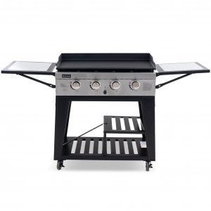 Gasoldrivet stekbord 16 kW - 4 rostfria br�nnare - Stekh�ll