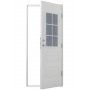 Ytterdrr Beatrice med glas 10/11