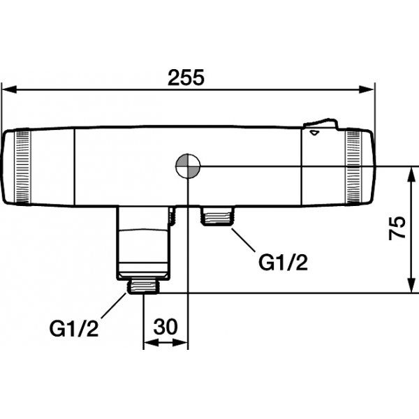 FM Mattsson Säkerhetsblandare (40 c/c) för badkar, Origo Krom - 9495-0000 FM Mattsson Säkerhetsblandare (40 c/c) för badkar, Origo Krom - 9495-0000