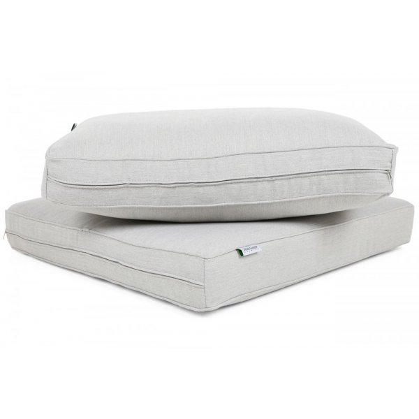 H�rnsoffa Burgos med bord - Gr�/ljusgr�